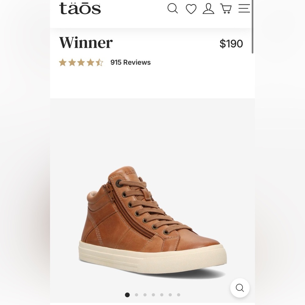 Taos Winner Hightop Sneaker